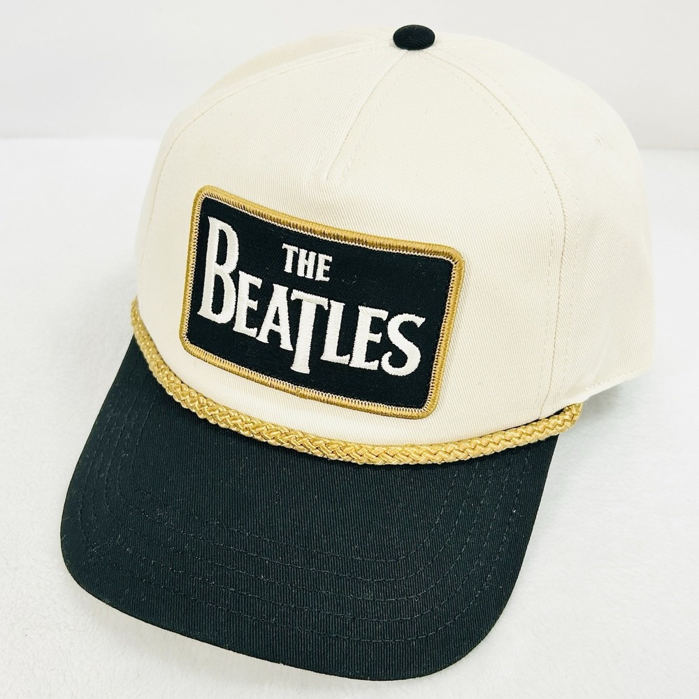 American Needle The Beatles Patch Trucker A-Frame Hat Cap Adjustable Snapback